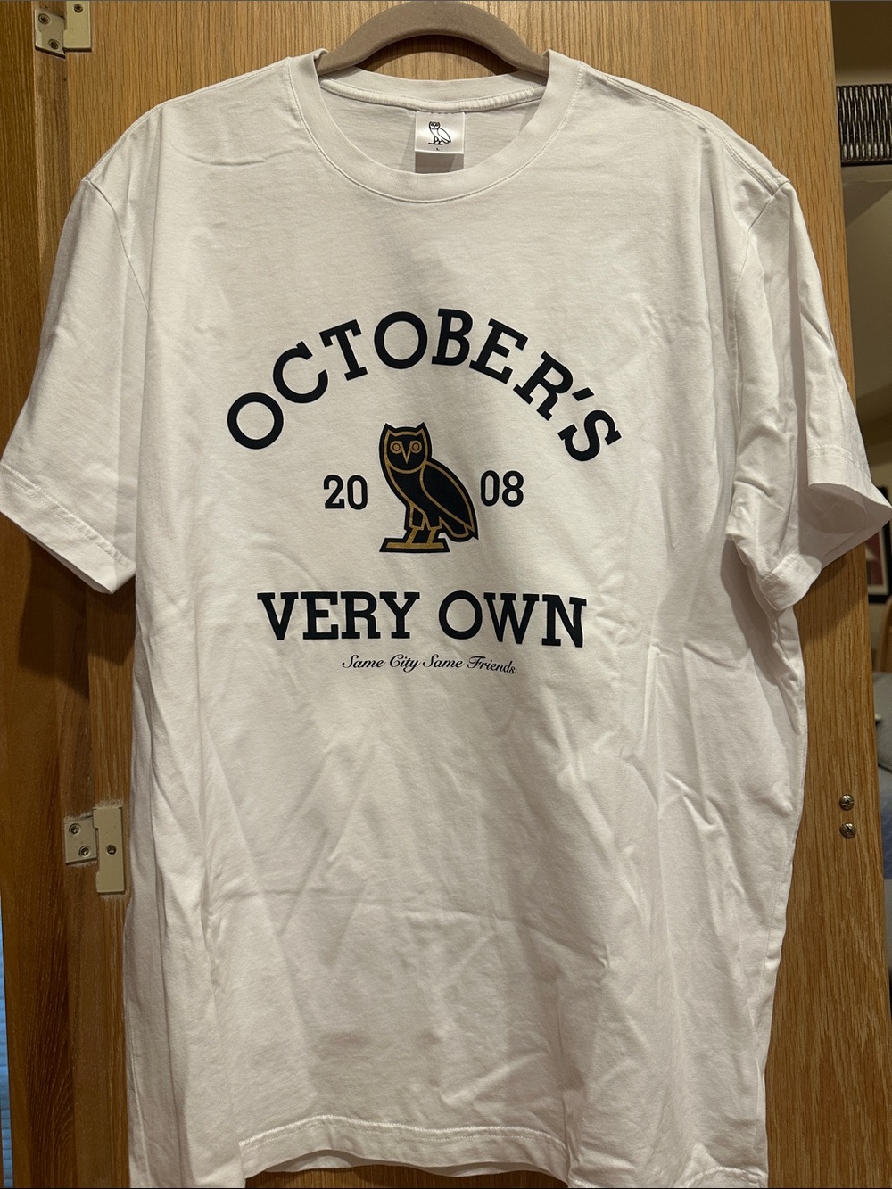OVO White Logo Tee